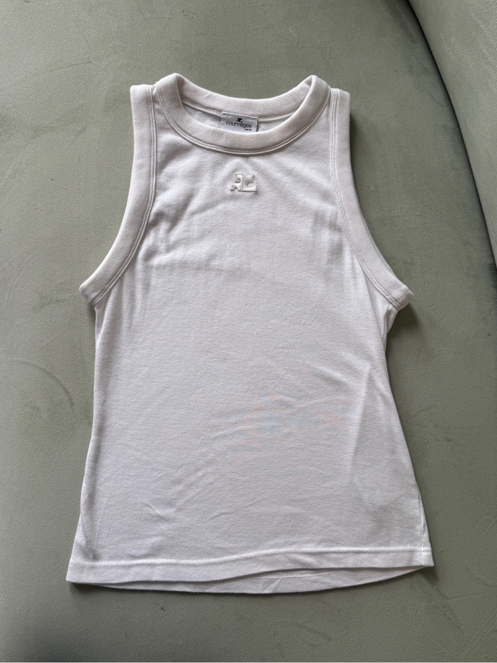 Courreges Logo Tank